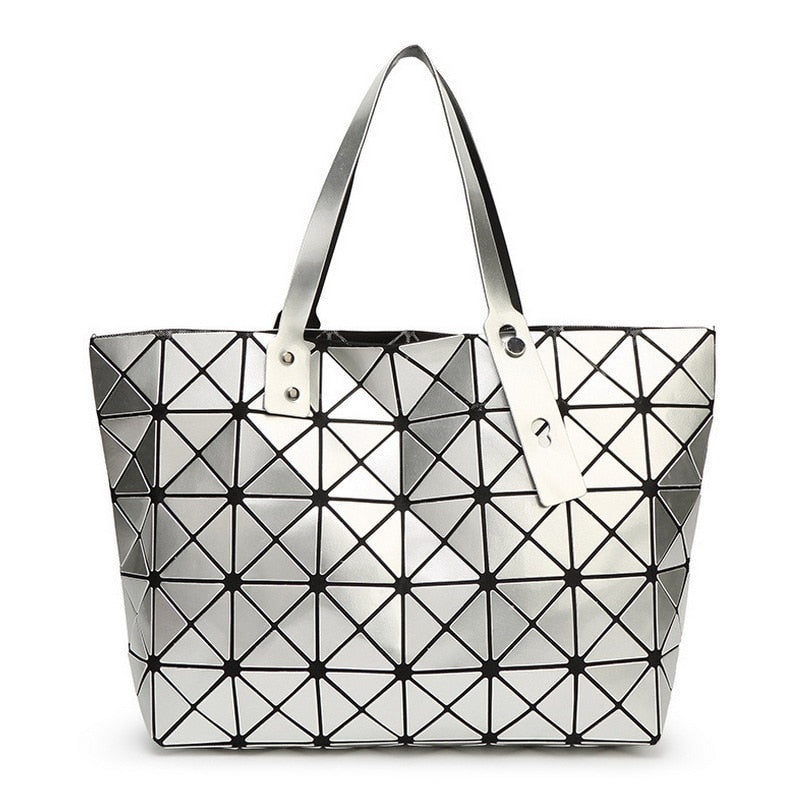 Geometric Sequins Mirror Handbags