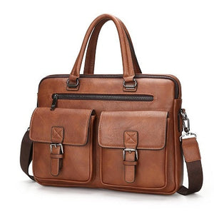 Split Leather Briefcases Bags